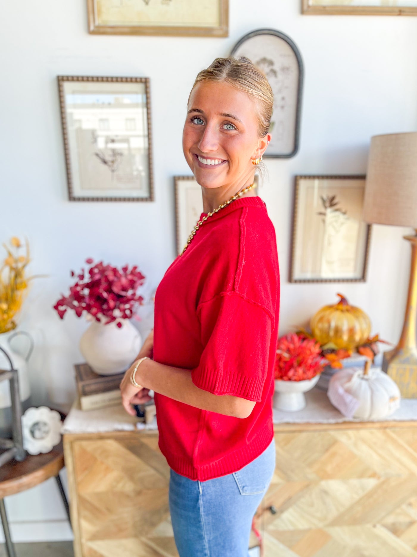 Jodifl Red Brandi Sweater