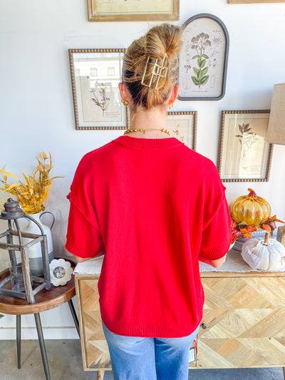 Jodifl Red Brandi Sweater