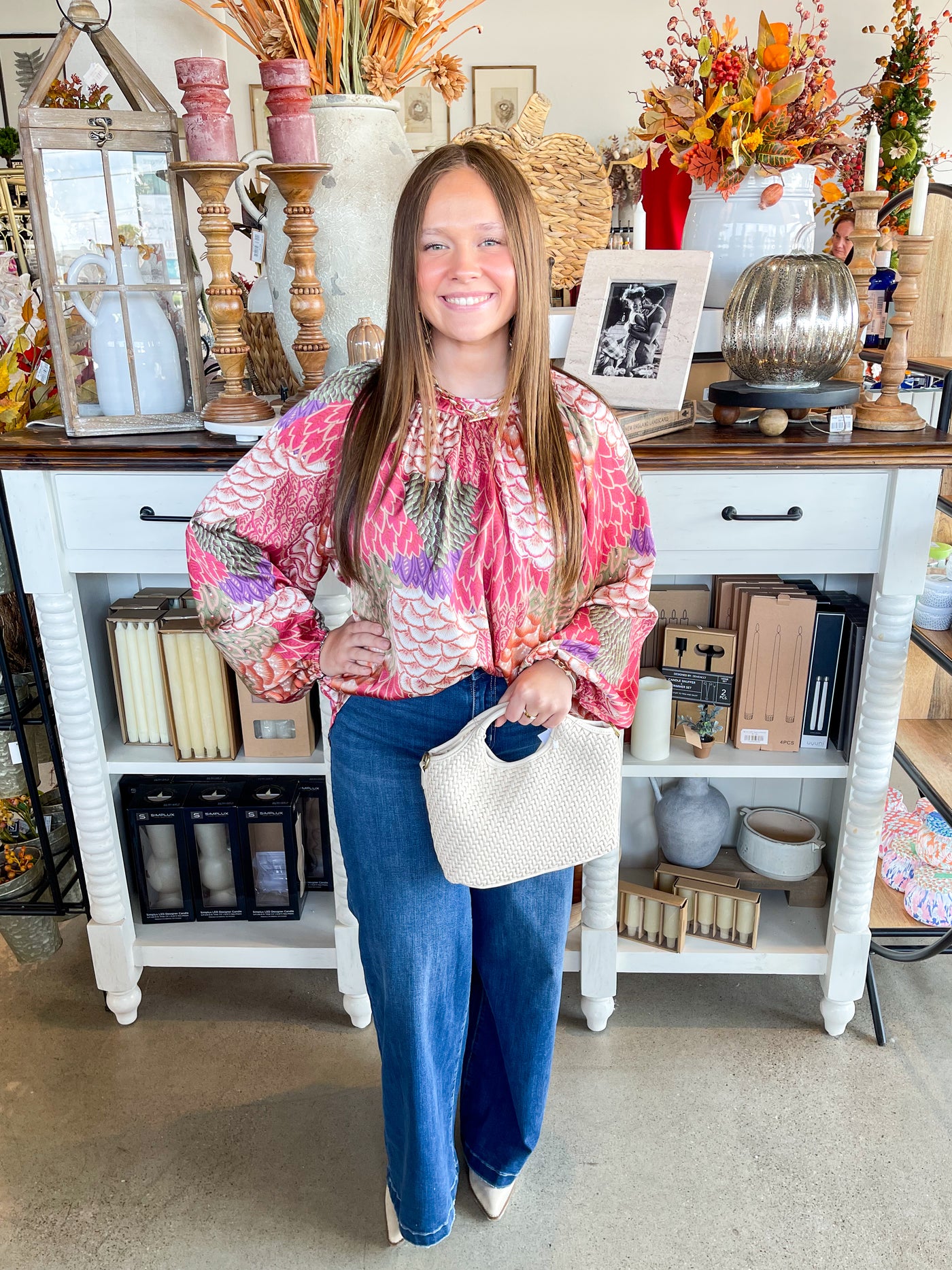 Umgee Berry Mix Darcy Top
