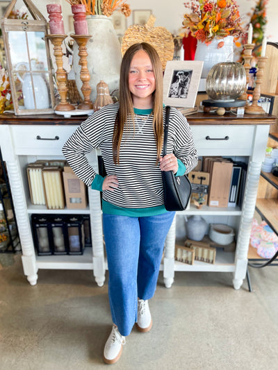 Black Ivory Terry Pullover