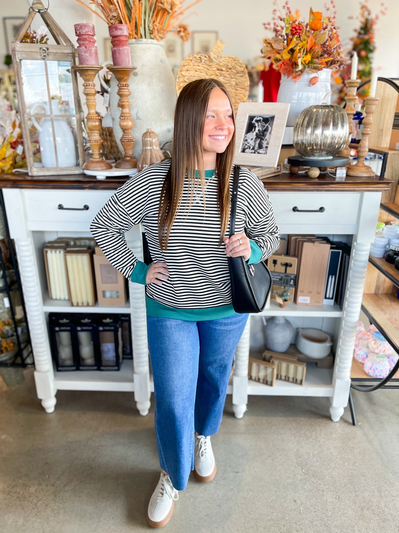 Black Ivory Terry Pullover