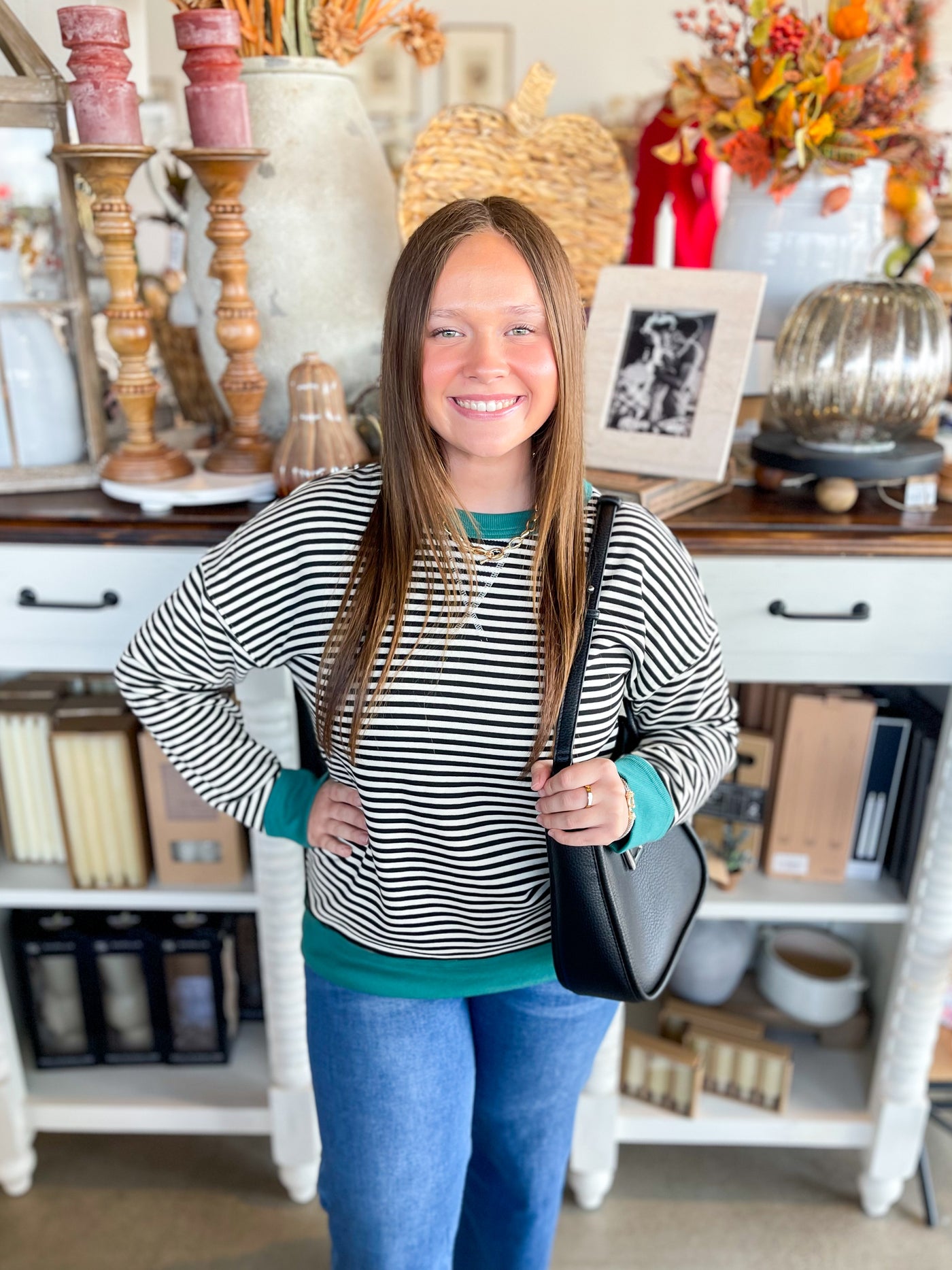 Black Ivory Terry Pullover