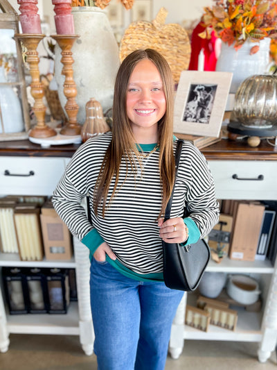 Black Ivory Terry Pullover