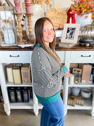 Black Ivory Terry Pullover
