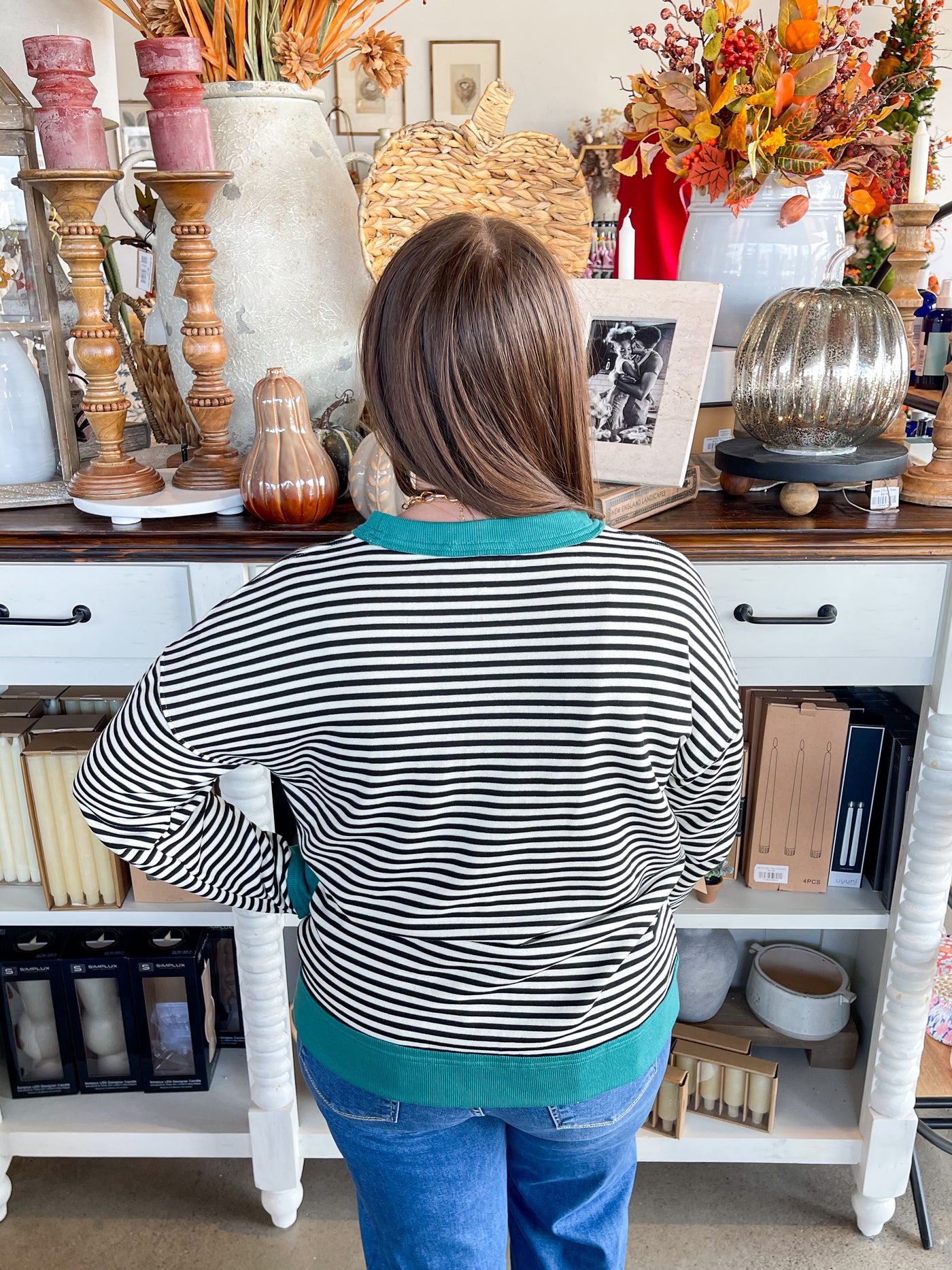 Black Ivory Terry Pullover