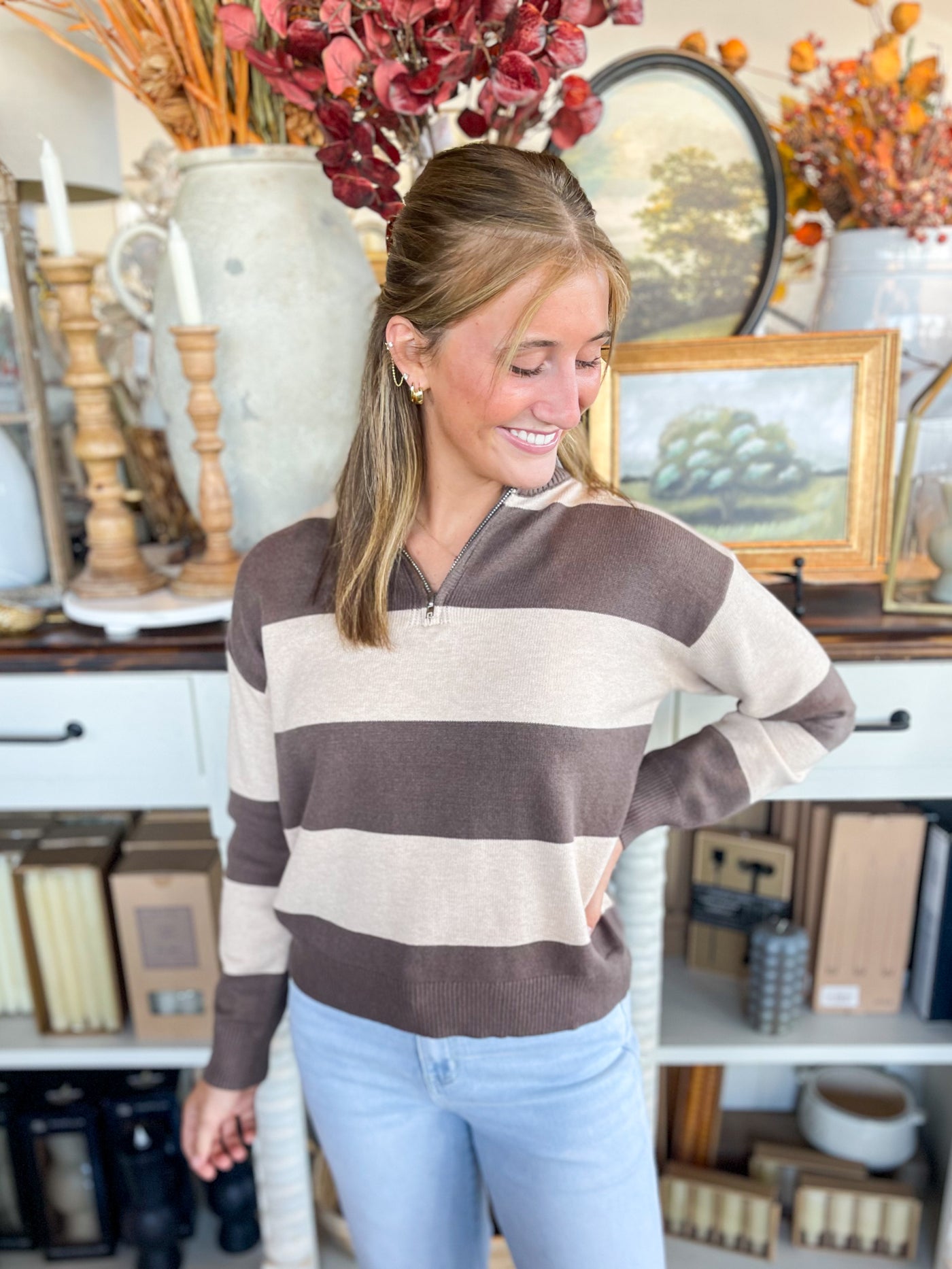 Mocha Shawn Sweater