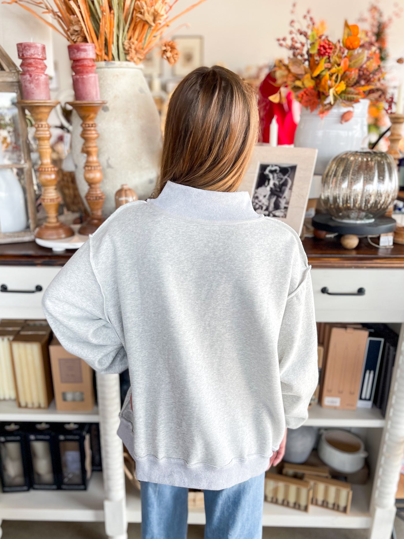 Kentucky Reversible Mockneck Sweatshirt