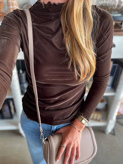 Umgee Brown Layer Top