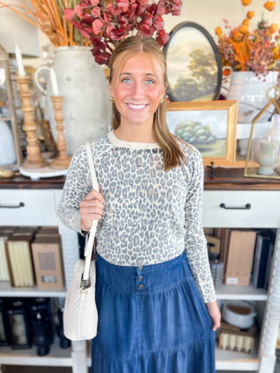 Brown Inside Out Sweater