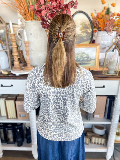 Brown Inside Out Sweater