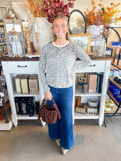 Brown Inside Out Cardigan