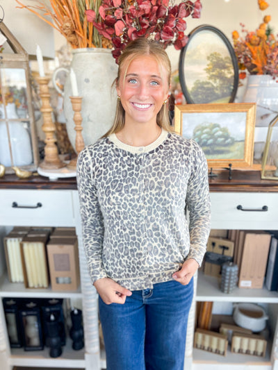 Brown Inside Out Cardigan