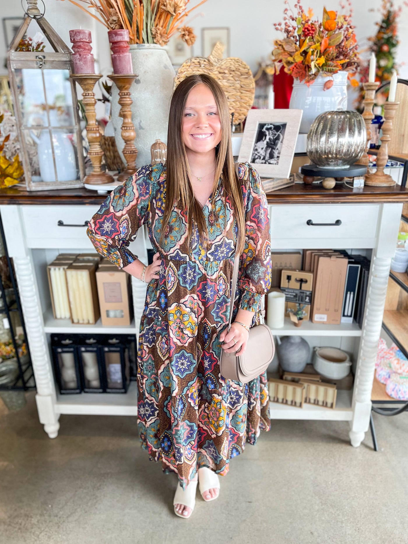 Umgee Brown Sybil Dress