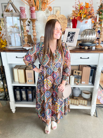 Umgee Brown Sybil Dress