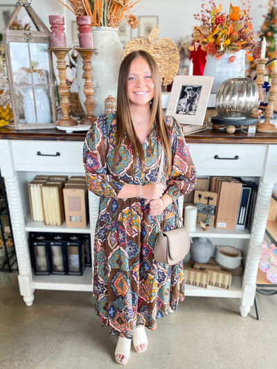 Umgee Brown Sybil Dress