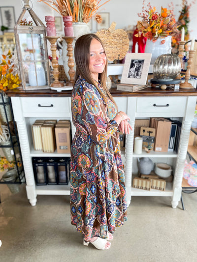 Umgee Brown Sybil Dress