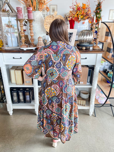 Umgee Brown Sybil Dress