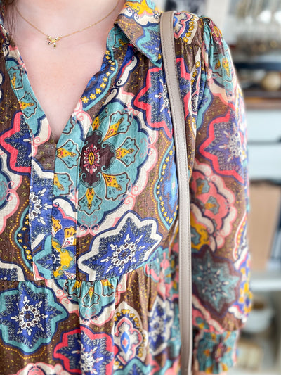 Umgee Brown Sybil Dress