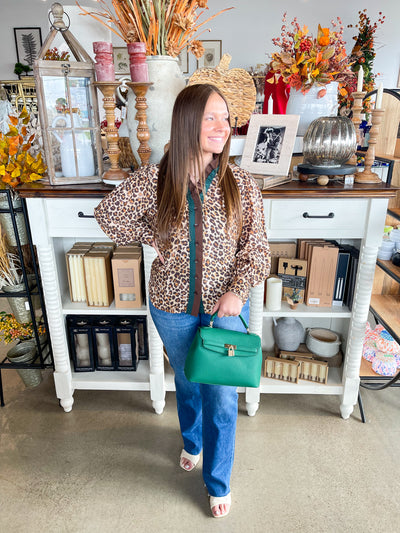 Umgee Olive/Latte Sasha Top