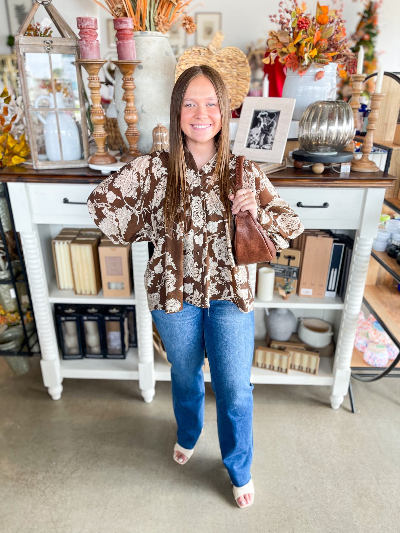 Classic Brown Polly Top