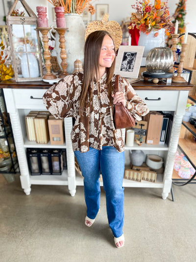 Classic Brown Polly Top