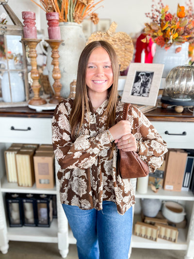 Classic Brown Polly Top