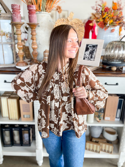 Classic Brown Polly Top