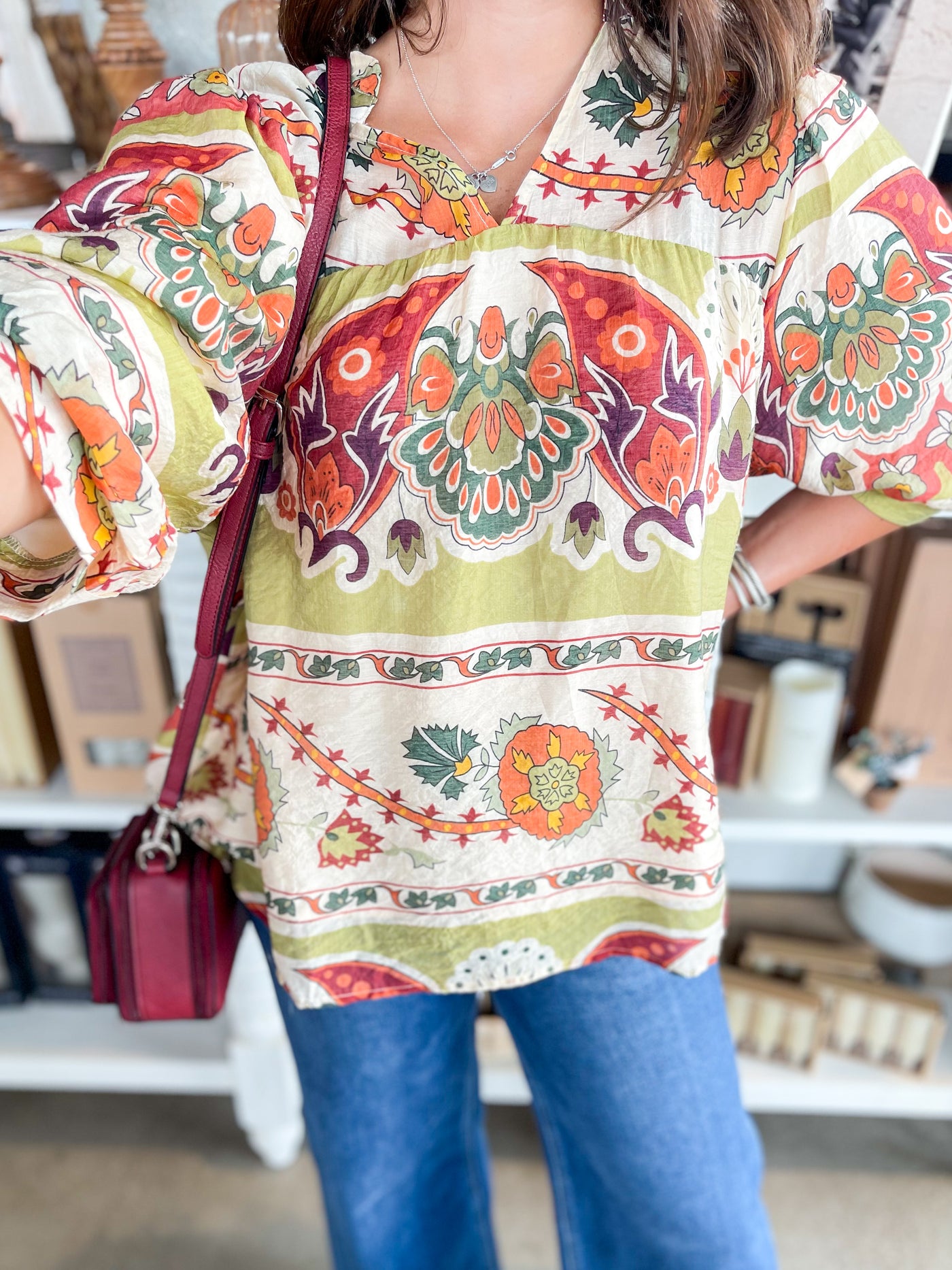 Umgee Green Mix Clover Top