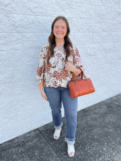 Umgee Caramel Tanner Top