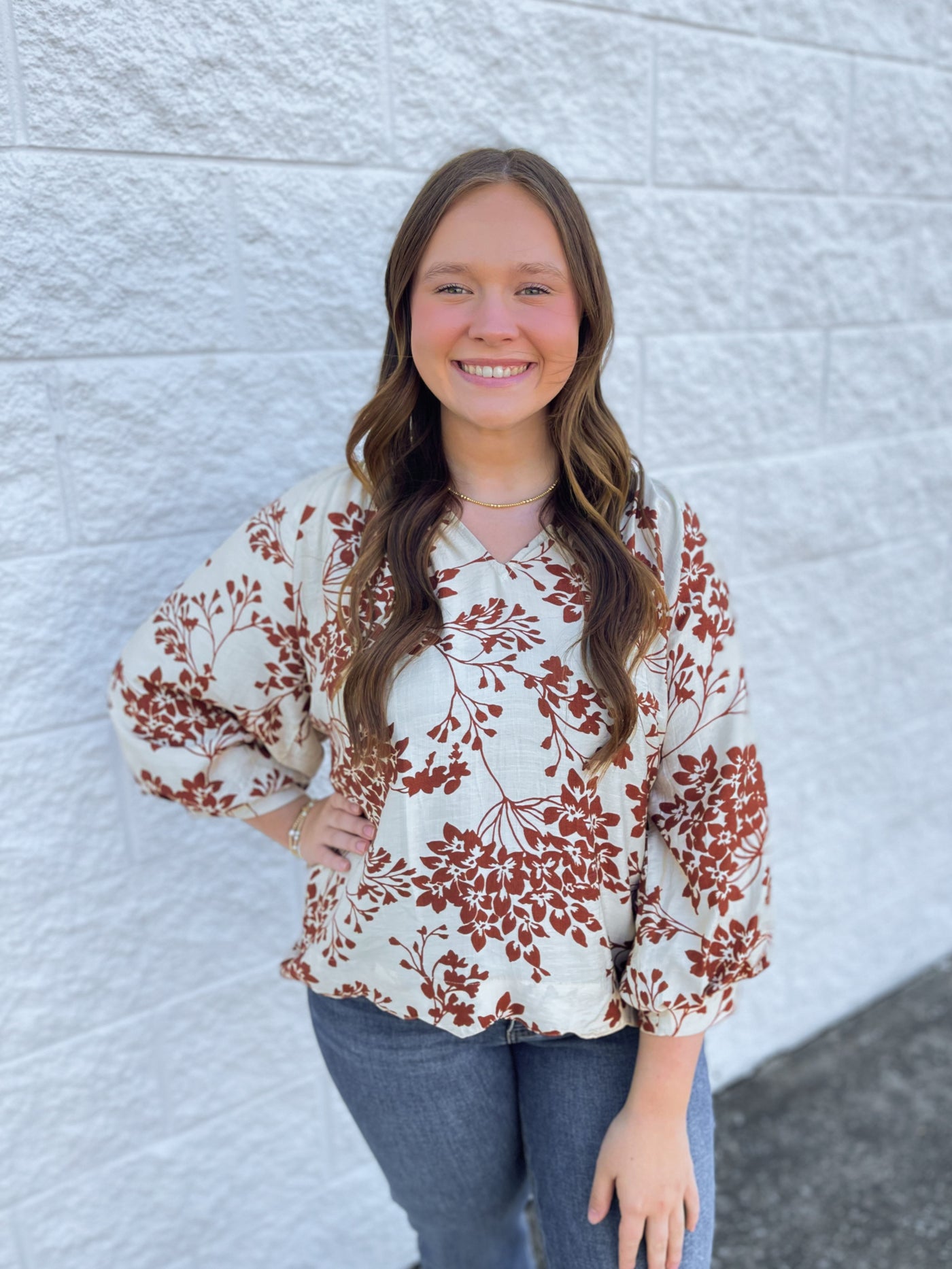 Umgee Caramel Tanner Top