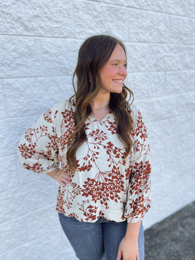 Umgee Caramel Tanner Top