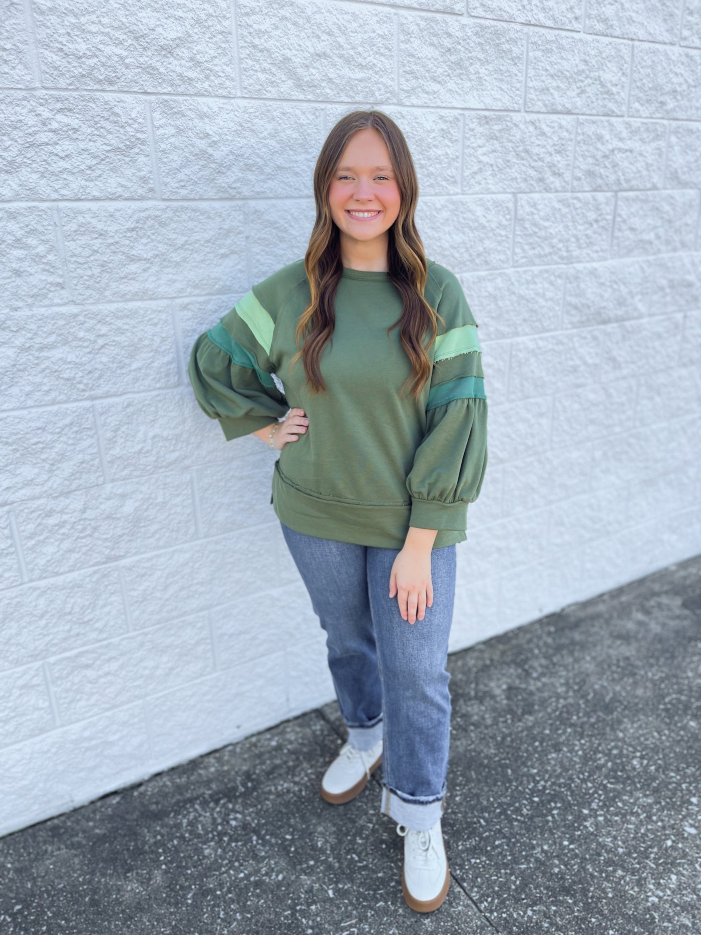 Jodifl Olive Holston Top