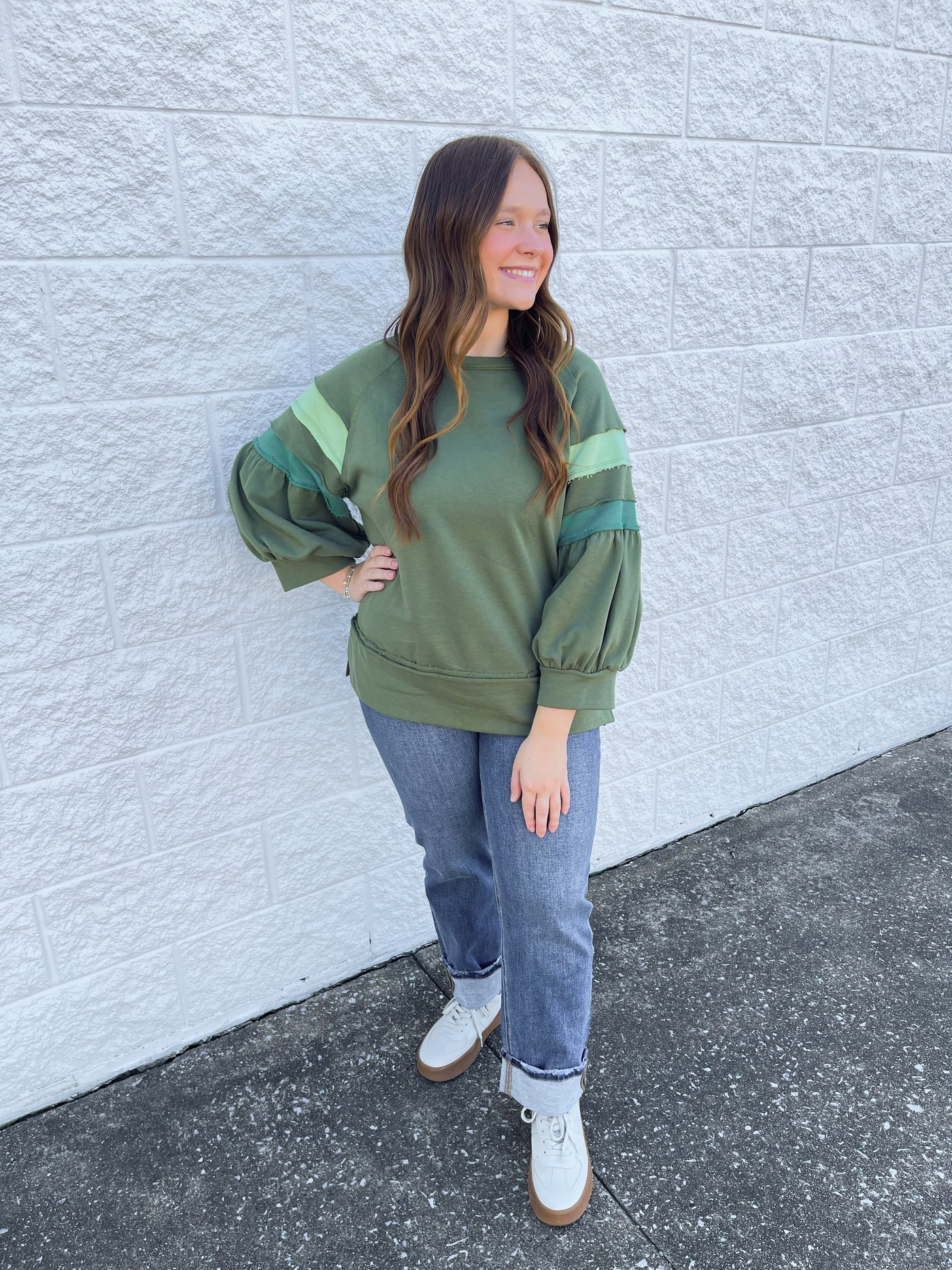 Jodifl Olive Holston Top