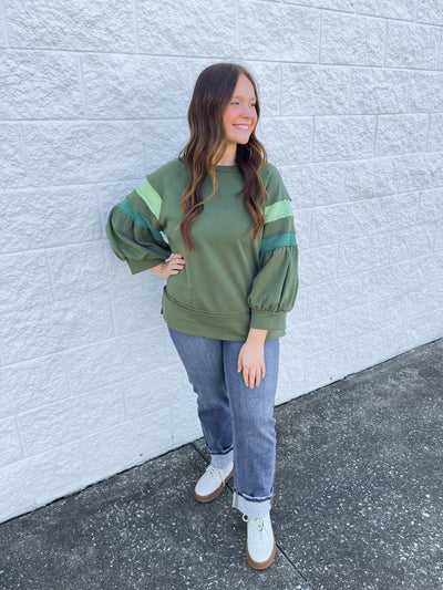 Jodifl Olive Holston Top