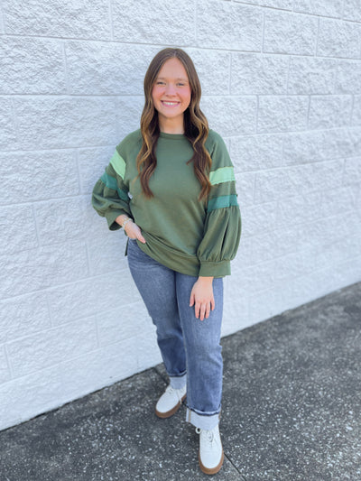 Jodifl Olive Holston Top