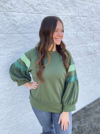 Jodifl Olive Holston Top