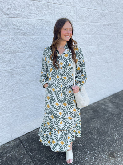 Jodifl Olive Kendall Dress