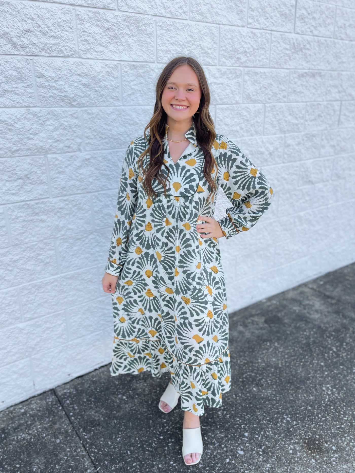 Jodifl Olive Kendall Dress
