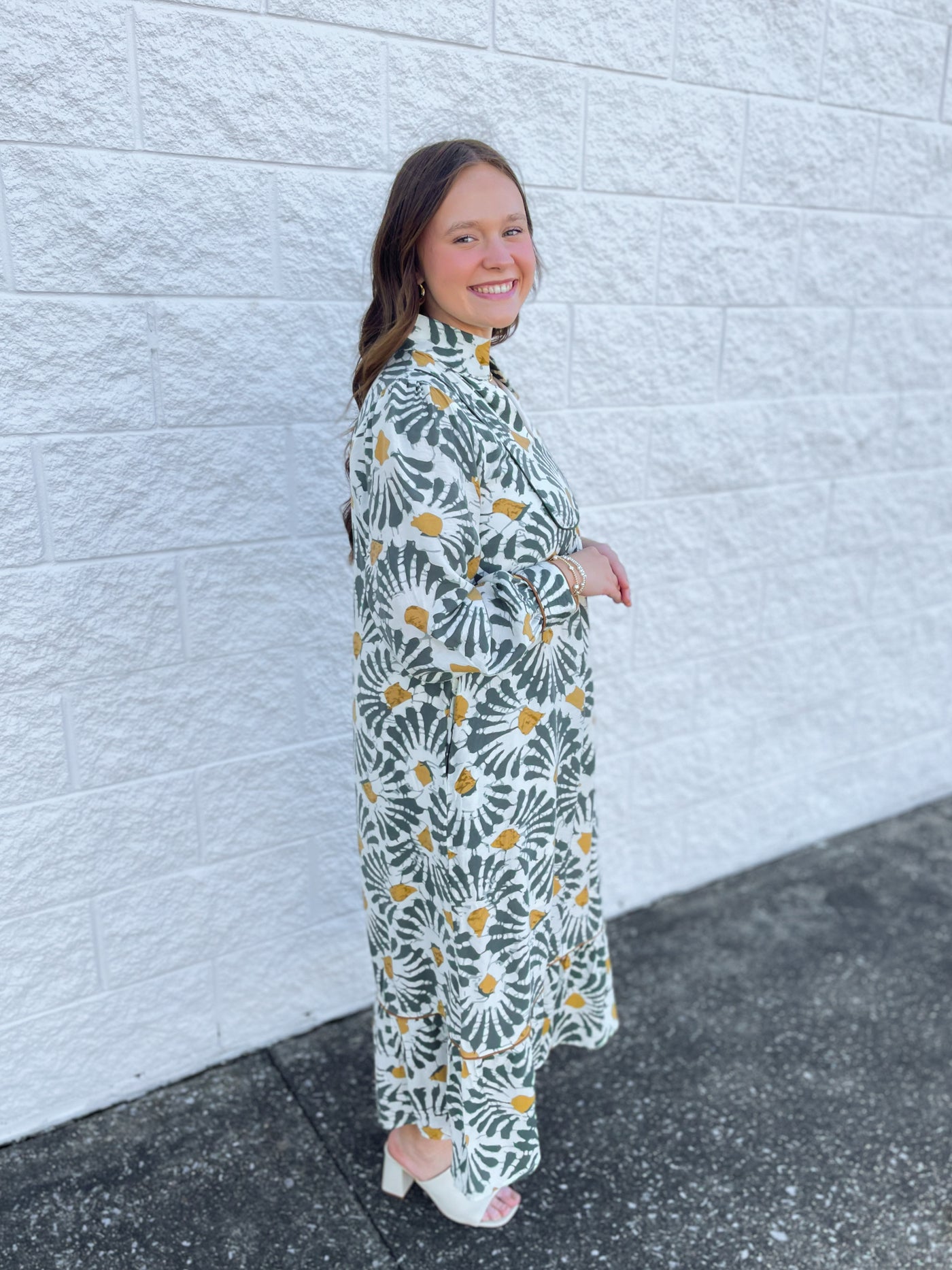 Jodifl Olive Kendall Dress