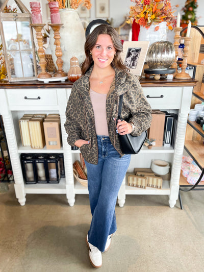 Chocolate Leopard Jacket