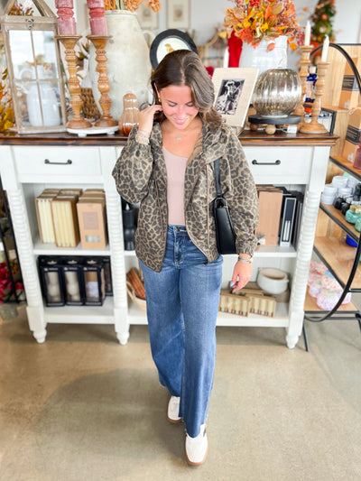 Chocolate Leopard Jacket