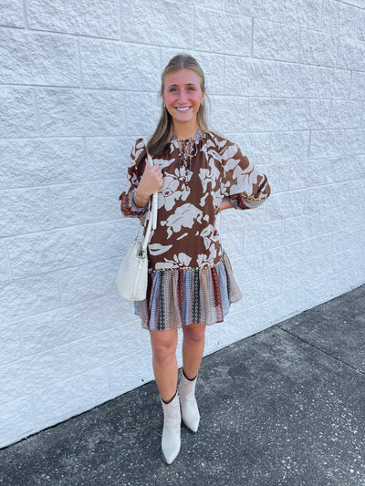 Umgee Sepia Raine Dress