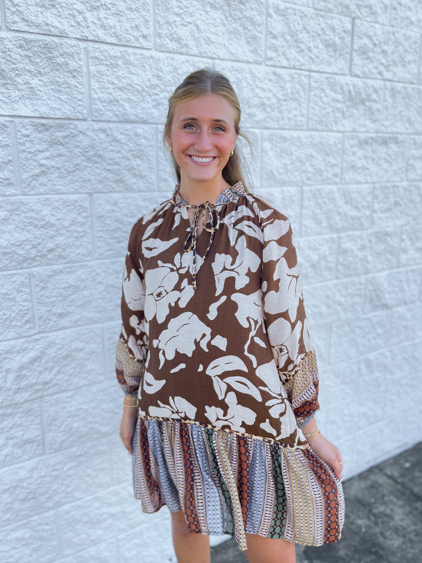 Umgee Sepia Raine Dress
