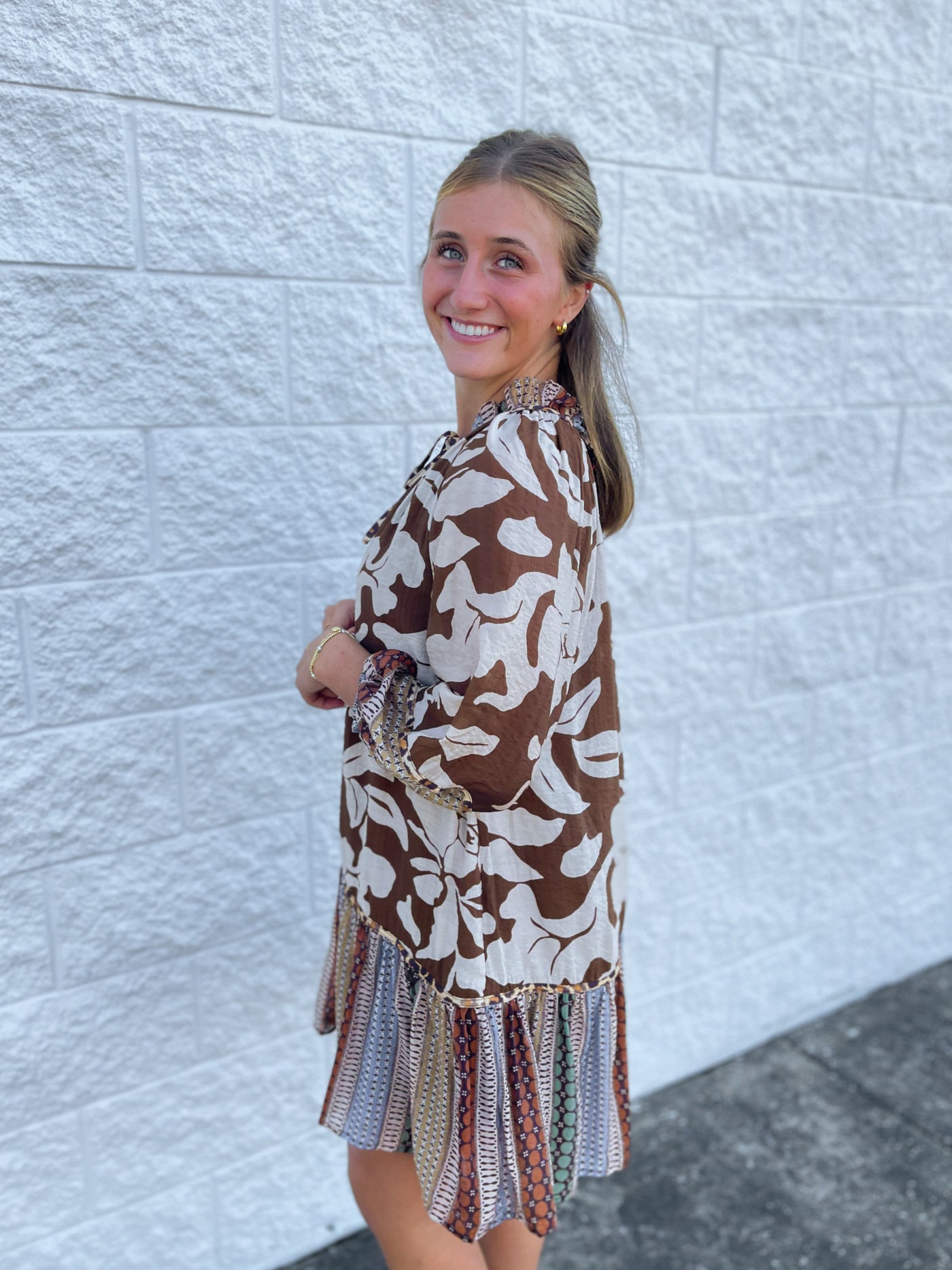 Umgee Sepia Raine Dress