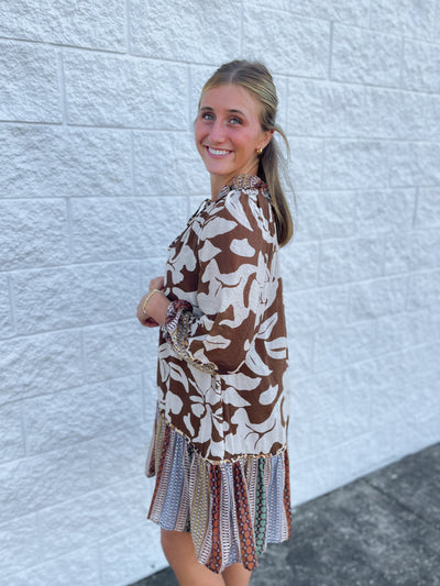 Umgee Sepia Raine Dress