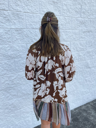 Umgee Sepia Raine Dress