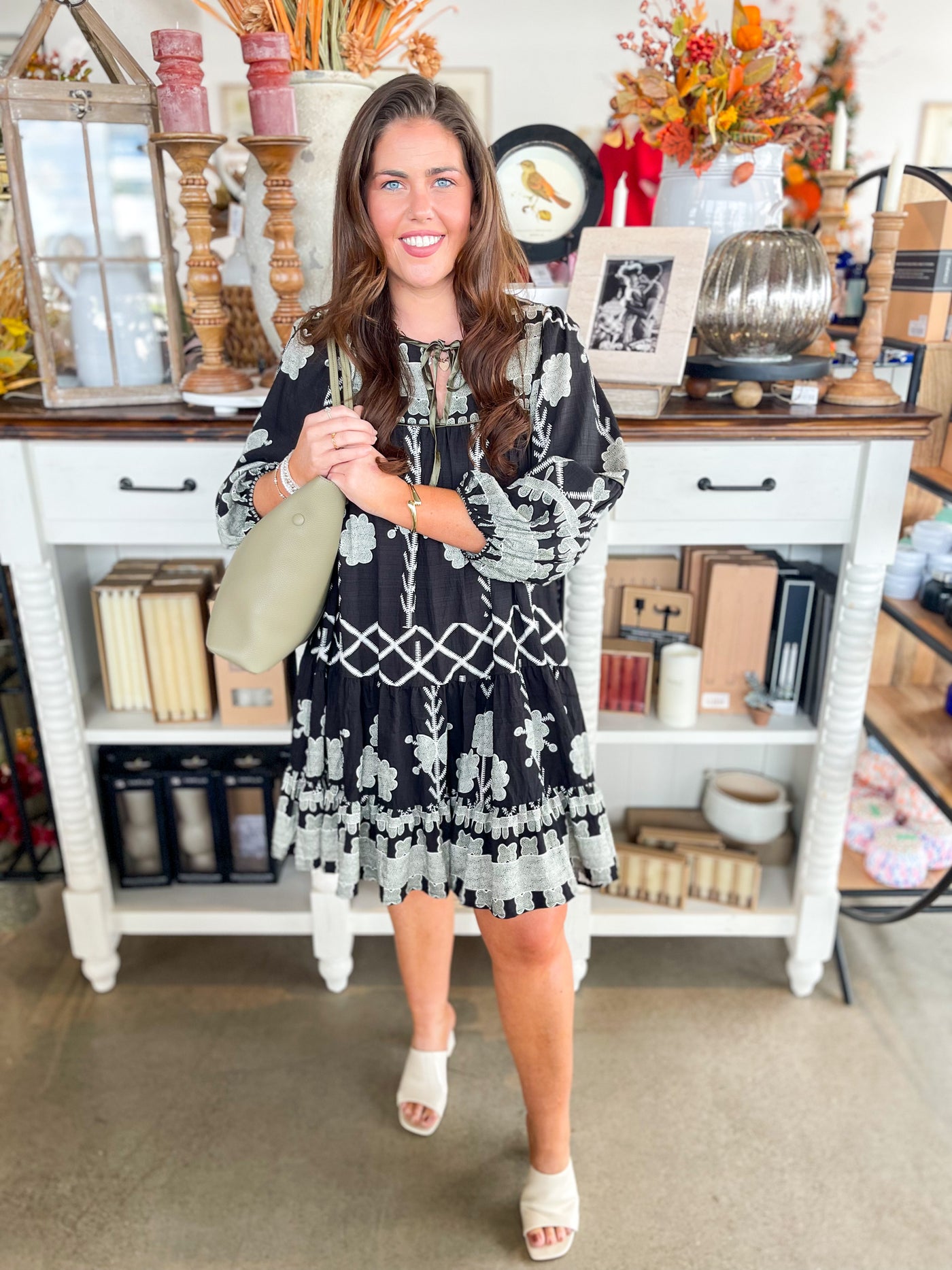 Umgee Black Jennifer Dress