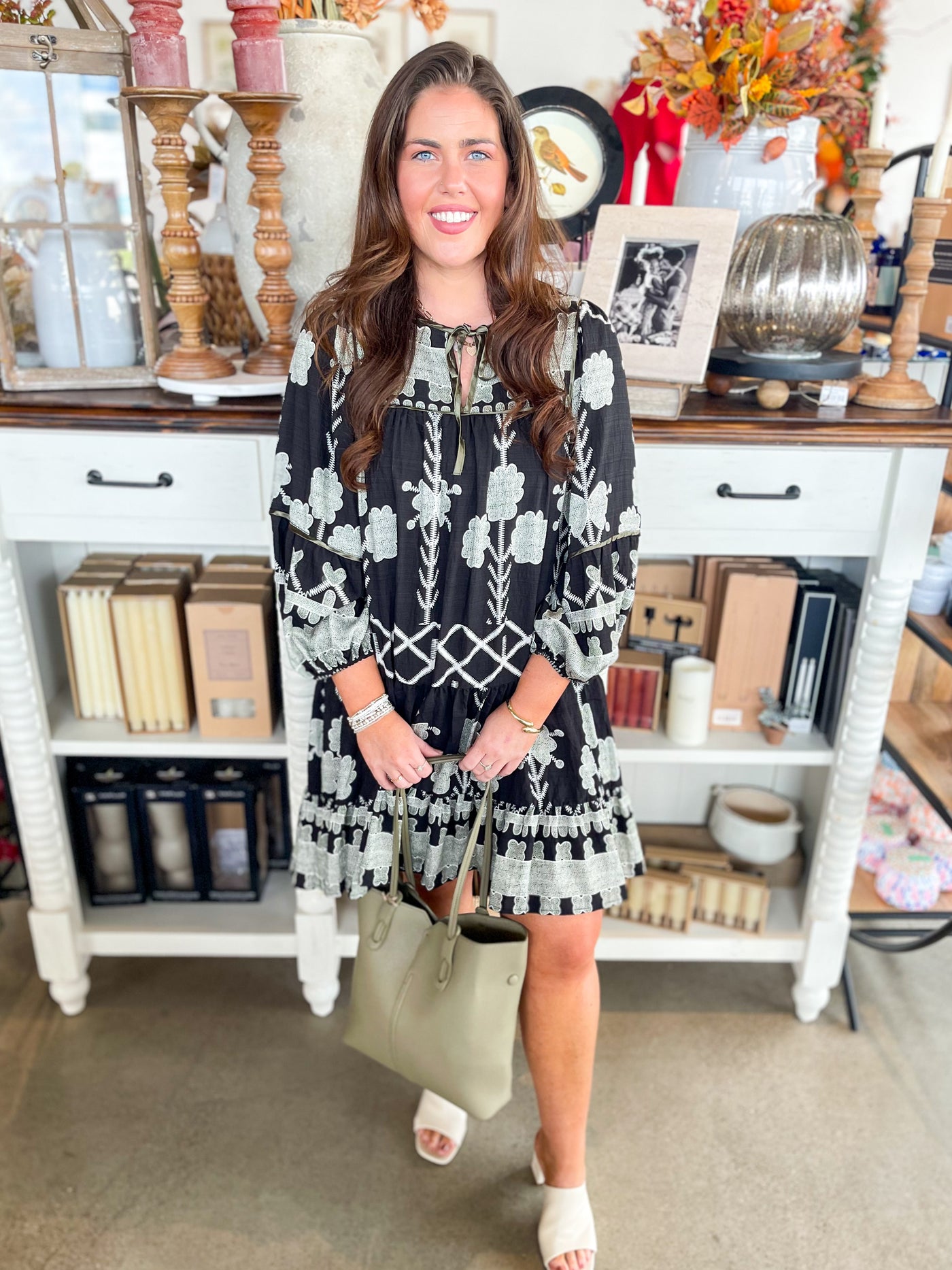 Umgee Black Jennifer Dress