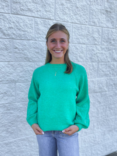 Kelly Green Rein Sweater