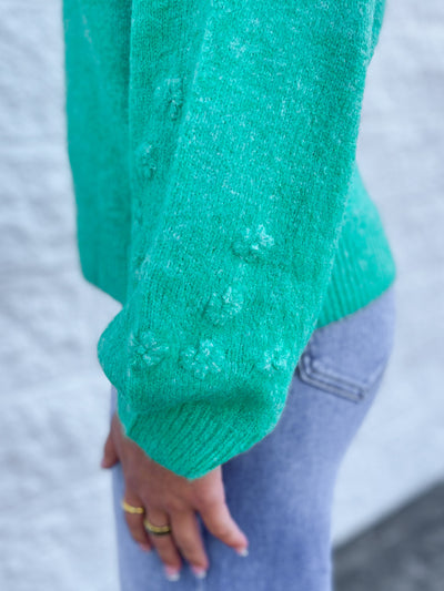 Kelly Green Rein Sweater